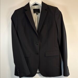 Banana Republic black wool blazer. Size 0